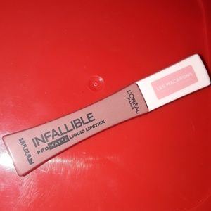 New l'oreal infallible lipstick